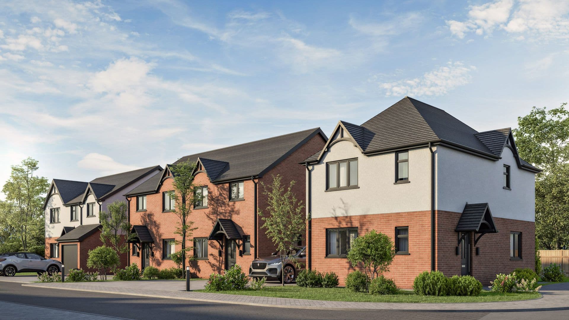 Oricon new build homes across the West Midlands